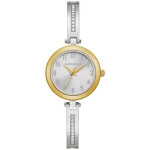 Caravelle Women's Dress Quartz Silver Stainless Steel Watch